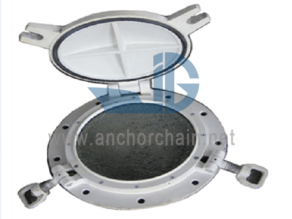 Scuttle Sisi Pembukaan Aluminium tanpa Deadlight