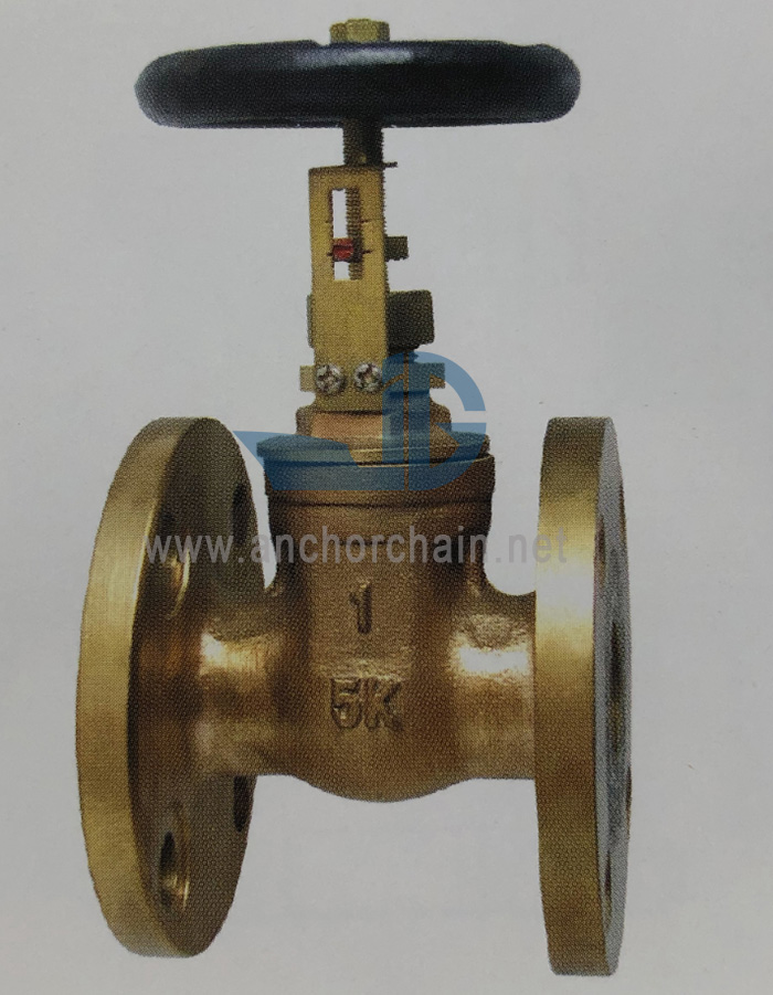 Kelas 150 Bronze 10K Gate Valves Open Close Indicator