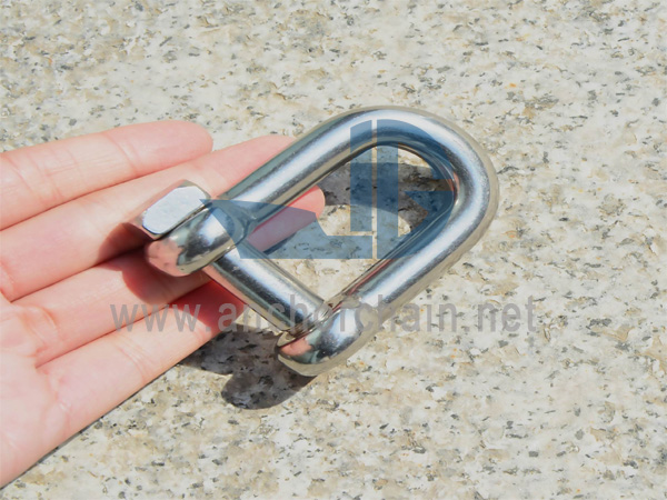 D-Shackle (Dengan Pin Kepala Persegi), SS304 ATAU SS316