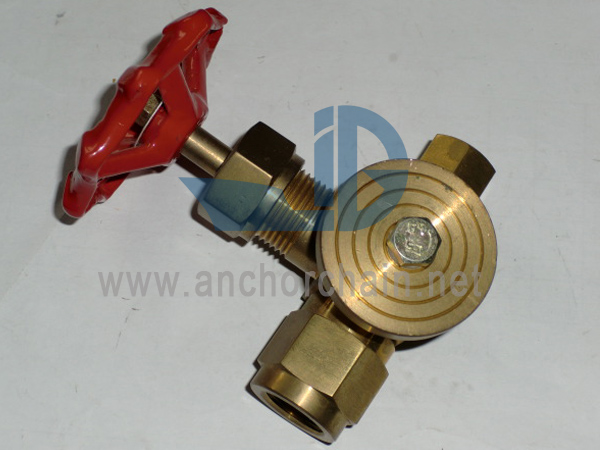 DIN 16271 Shut Off Valve Untuk Alat Ukur Tekanan Model 91011