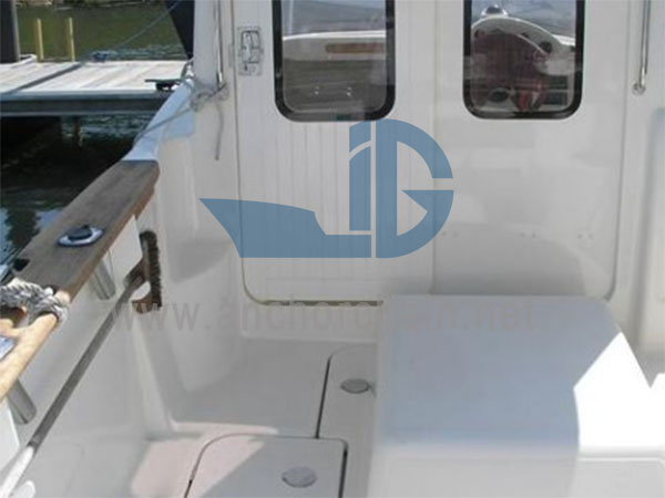 Pintu Aluminium Geser Daun Ganda untuk Ruang Roda