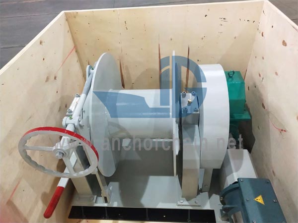 Electric Single Drum Mooring Winch