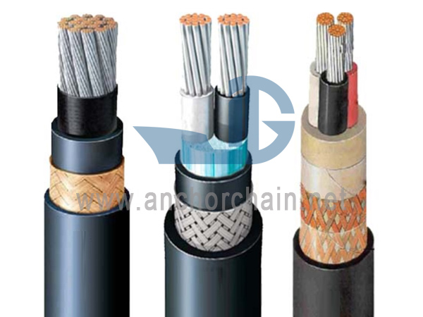 Kabel Daya Kapal Bebas Halogen tahan api 0.61KV