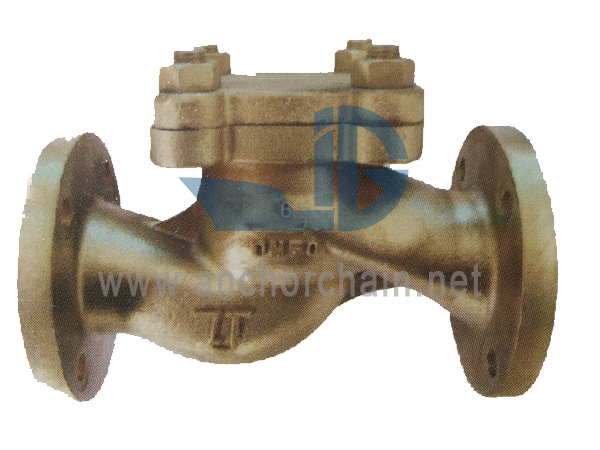 GBT 589 Katup Periksa Flange Perunggu Laut