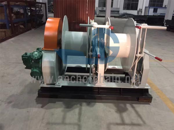 Hidrolik Ganda Mutiply Drum Mooring Winch