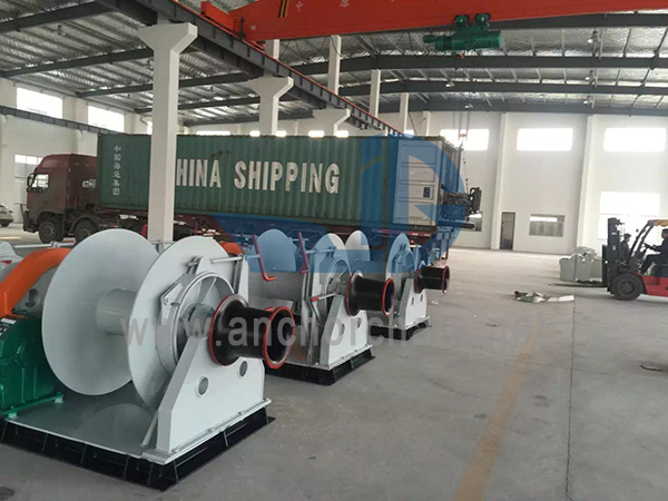 Hidrolik Single Drum Mooring Winch
