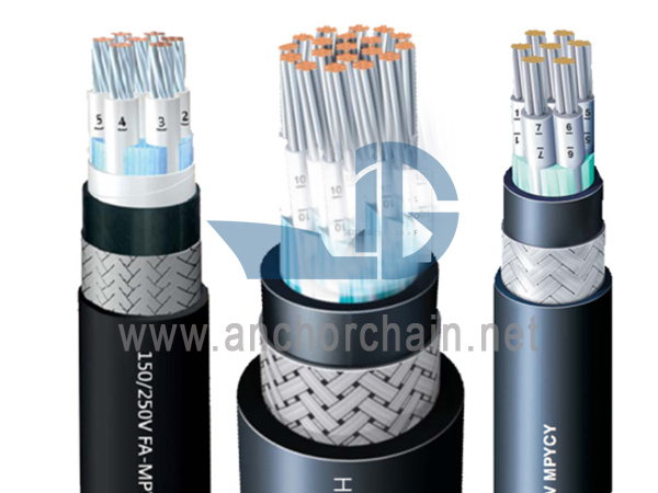 JIS C 3410 Kabel Kontrol Kelautan tahan api 250V