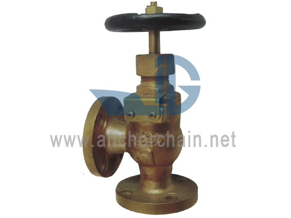 JIS F 7412 Bronze 5K Screw-Down Check Anglee Valves (Tipe Bonnet Union)