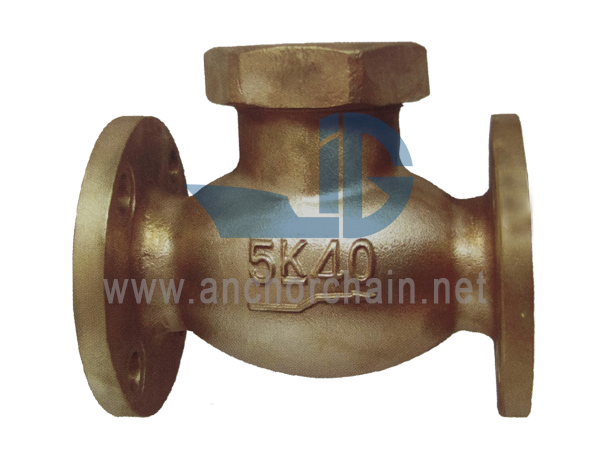 JIS F 7415 Bronze 5K Lift Check Globe Valves (Tipe Bonnet Union)