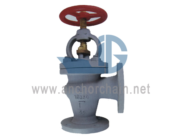 JIS F 7472 Cast Steel 10K Screw-Down Angle Valves