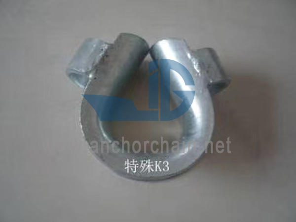 K3-B Wire Rope Thimble dengan Telinga