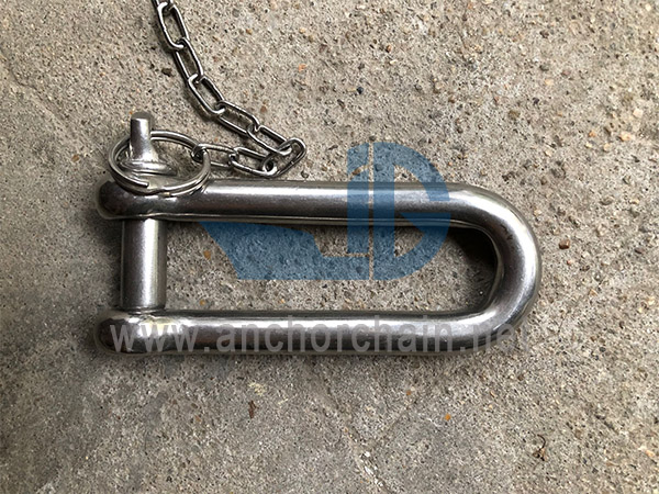 Tipe Panjang D-Shackle Panjang, SS304 ATAU SS316