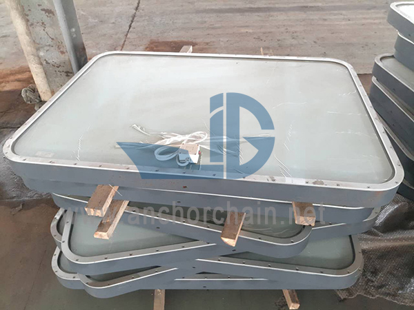 Jendela Persegi Panjang Aluminium Laut dengan Kaca Pemanas Listrik