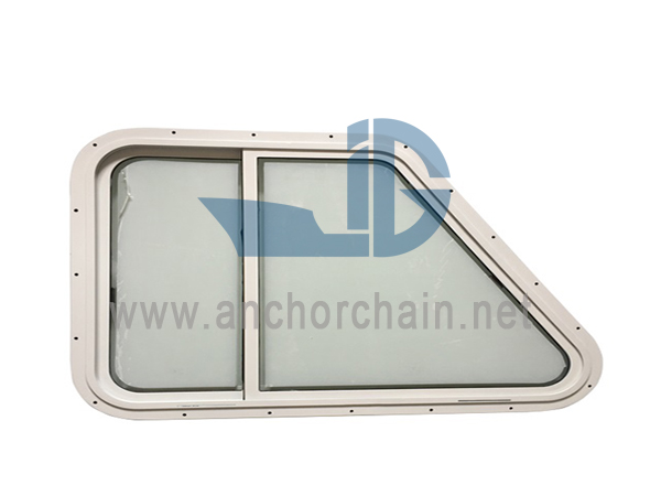 Jendela Trapesium Aluminium Laut
