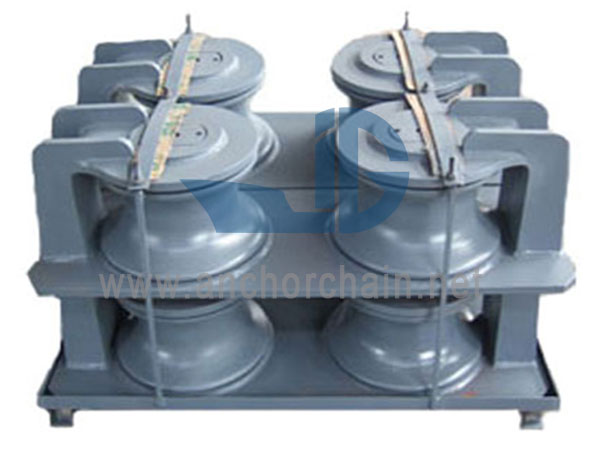 Chock Roller Cast Laut