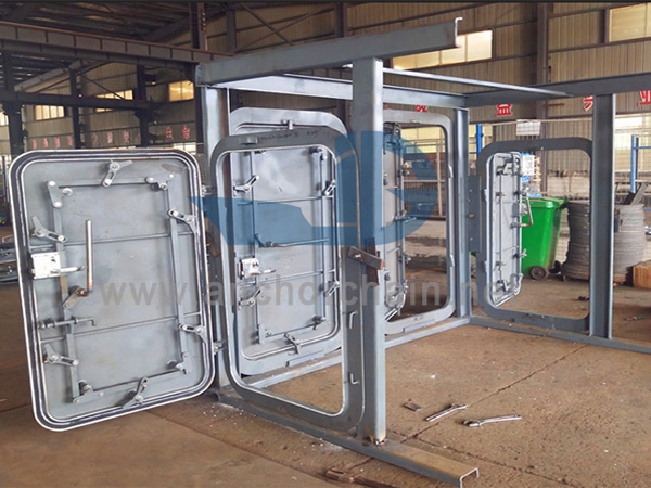 Pintu Kedap Cuaca Kerja Cepat Baja Laut dengan Tuas Tunggal