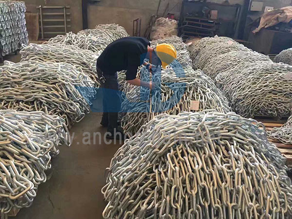 NACM90 Rantai Kumparan Tautan Lurus