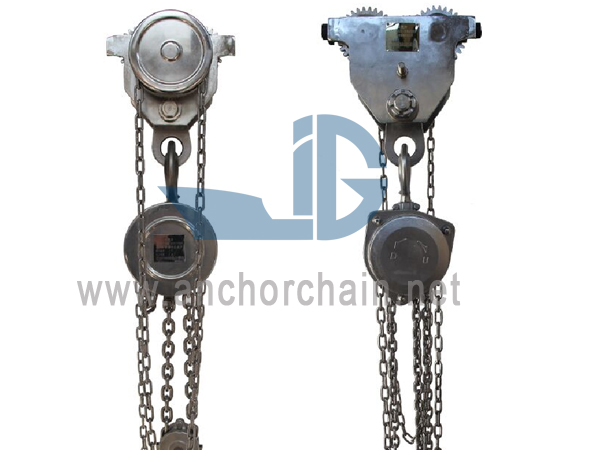 Blok Rantai Listrik Stainless Steel Tipe Lari