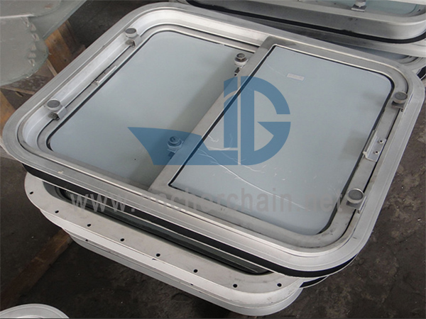 Kapal Aluminium Jendela Geser Ganda yang kedap cuaca