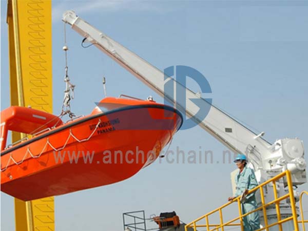 Alat Peluncur Liferaft Lengan Tunggal