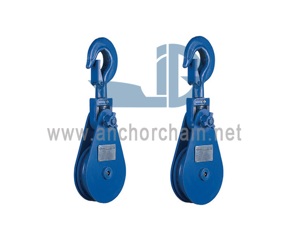 Snatch Block Self Locking Dengan Hook