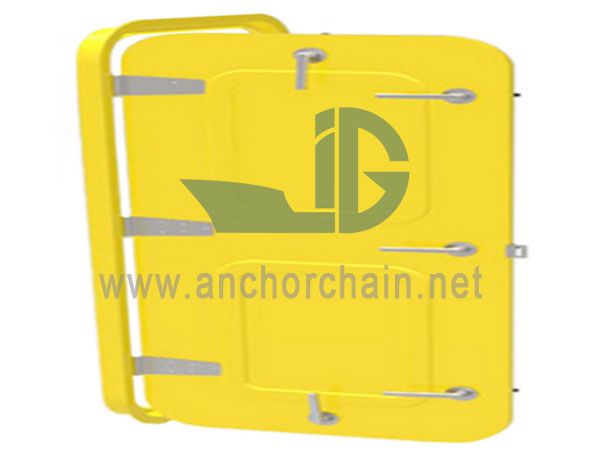 Pintu Aluminium Laut Daun Tunggal Kedap Cuaca